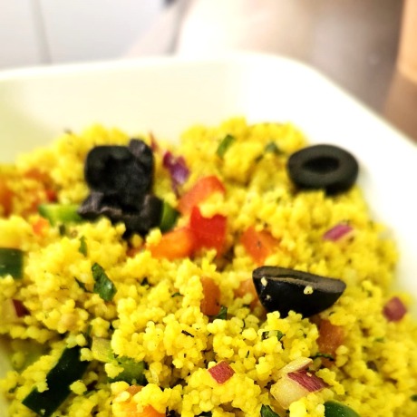 Taboulé de cuscus con...