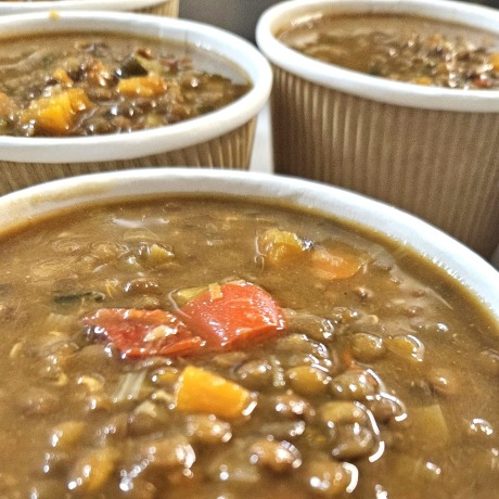 Lentejas vegetales caseras