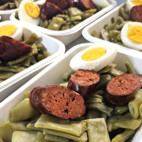 Judías verdes con chorizo &...