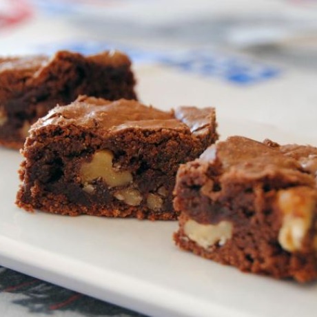 Brownie chocolate con nueces