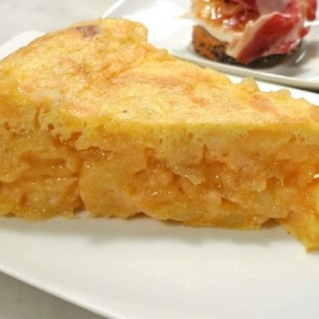 Tortilla española con...