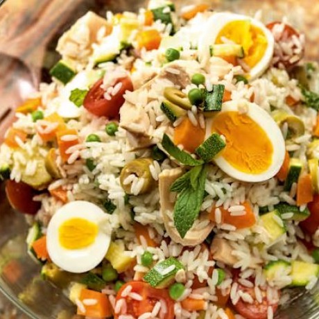 ENSALADA: de arroz con...