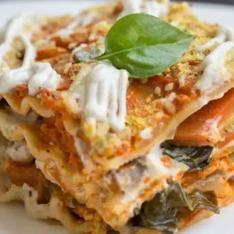 Lasaña de espinacas &...