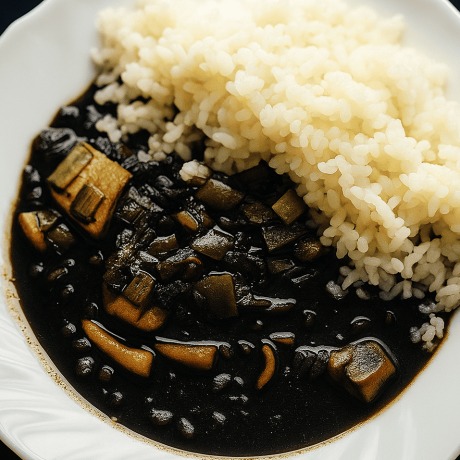 Chocos guisados en su tinta...