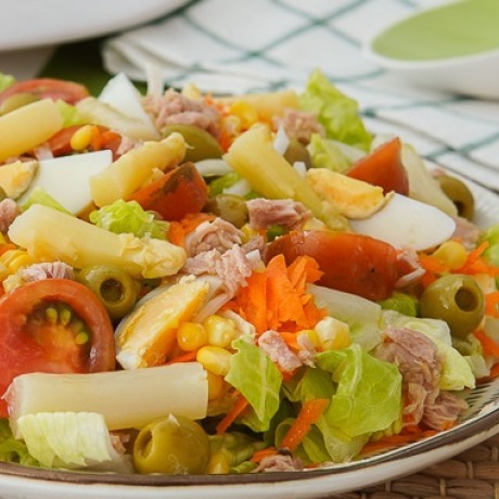 Ensalada de zanahoria,...