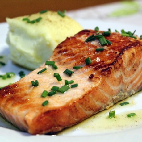 PLATO DIARIO: Salmón con arroz