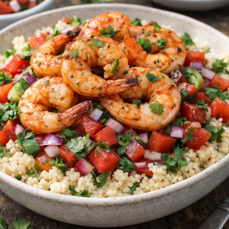 Ensalada de cuscus con pico...