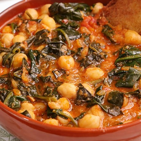 LIGERO: Potaje de garbanzos