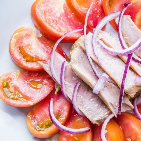 ENSALADA: de ventresca de atún