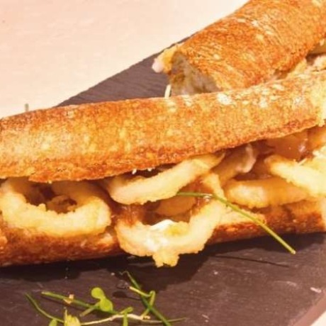 Bocadillo gourmet de...