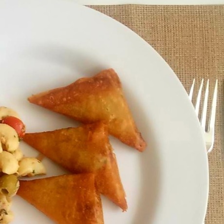 Samosas vegetales con...