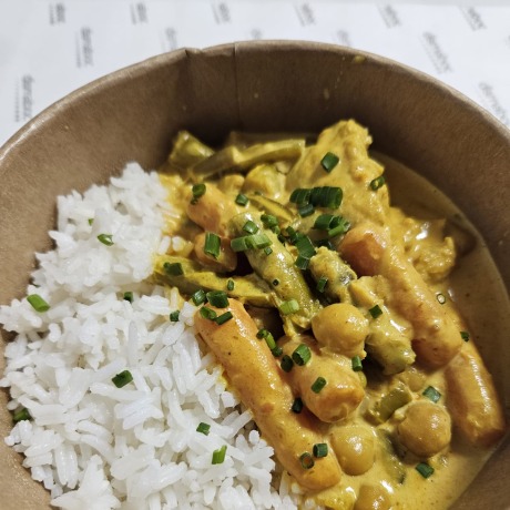 LIGERO: Curry de verduras...