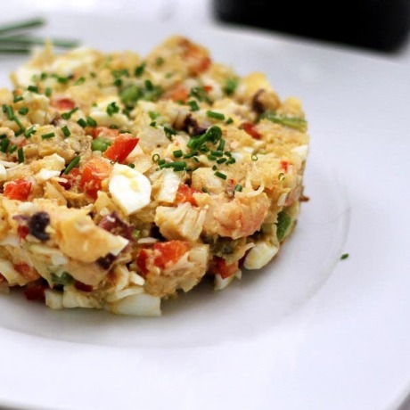 ENSALADA: Salpicón fusilli...