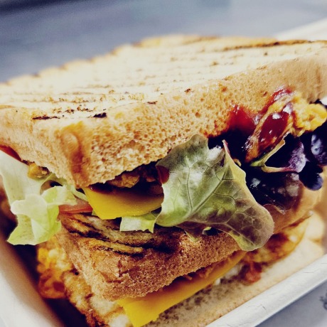 Sandwich triple de pulled...